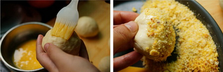 <a href=/shicai/mimian/YuMi/index.html target=_blank><u>玉米</u></a>脆皮夹心<a href=/shicai/mimian/MianBao/index.html target=_blank><u>面包</u></a>步骤9-10