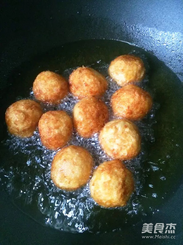 黄金薯球的做法
