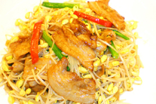 <a href=/shicai/mimian/HuangDou/index.html target=_blank><u>黄豆</u></a>芽炒肉的家常做法