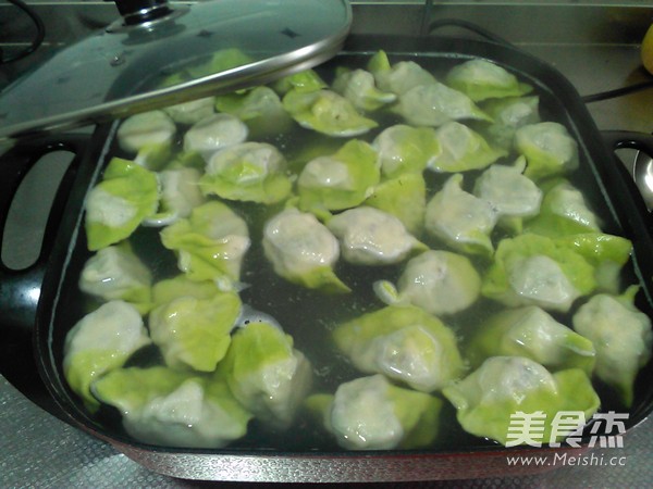 翡翠素饺的做法