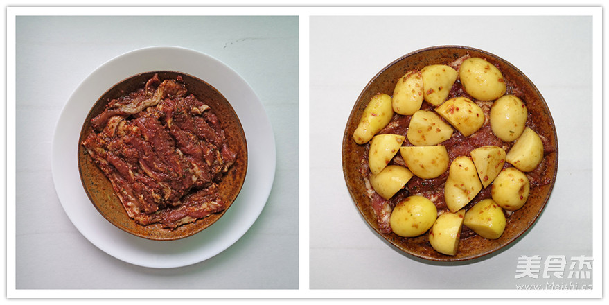 金瓜粉蒸肉的做法