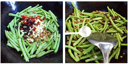 豉香<a href=/shicai/shucai/DouJiao/index.html target=_blank><u>豆角</u></a>步骤5-6