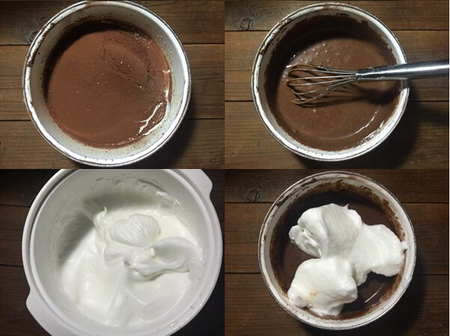 可可<a href=/shicai/guopin/BaiXiangGuo/index.html target=_blank><u>百香果</u></a>慕斯步骤5-8