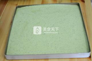 抹茶黄<a href=/shicai/guopin/Tao/index.html target=_blank><u>桃</u></a>蛋糕卷