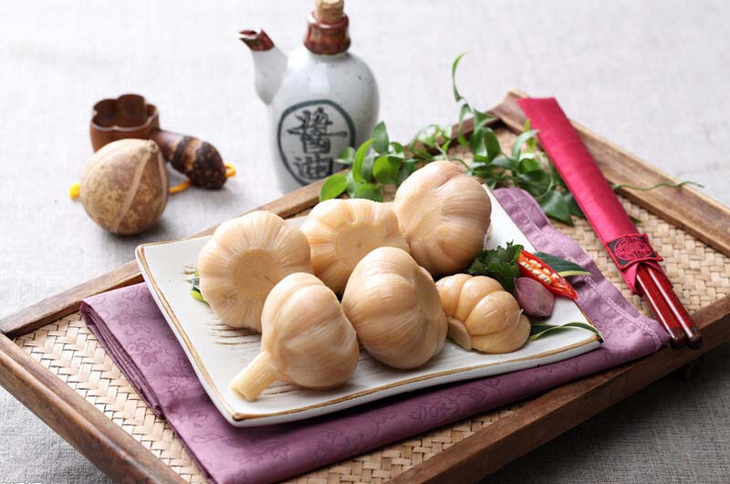 甜蒜的腌制方法2