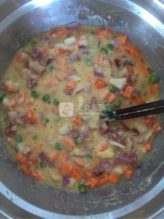 健康早餐—<a href=/shicai/mimian/DouZha/index.html target=_blank><u>豆渣</u></a>饼