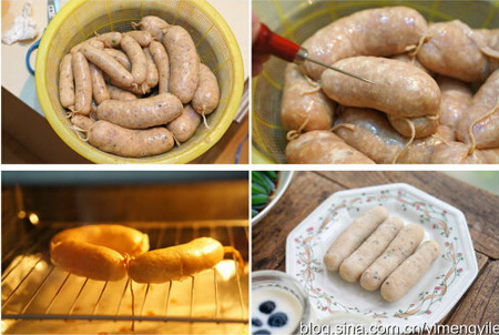 自制早餐肠步骤9-12
