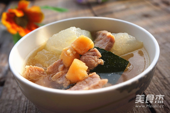 <a href=/shicai/shucai/DongGua/index.html target=_blank><u>冬瓜</u></a>瘦肉汤的做法