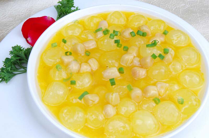 <a href=/shicai/shuichanpin/GanBei/index.html target=_blank><u>干贝</u></a>粥的做法2