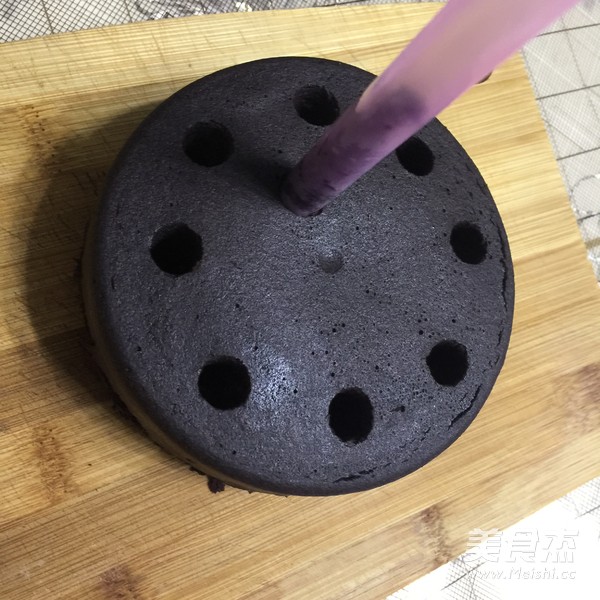 煤球蛋糕的做法