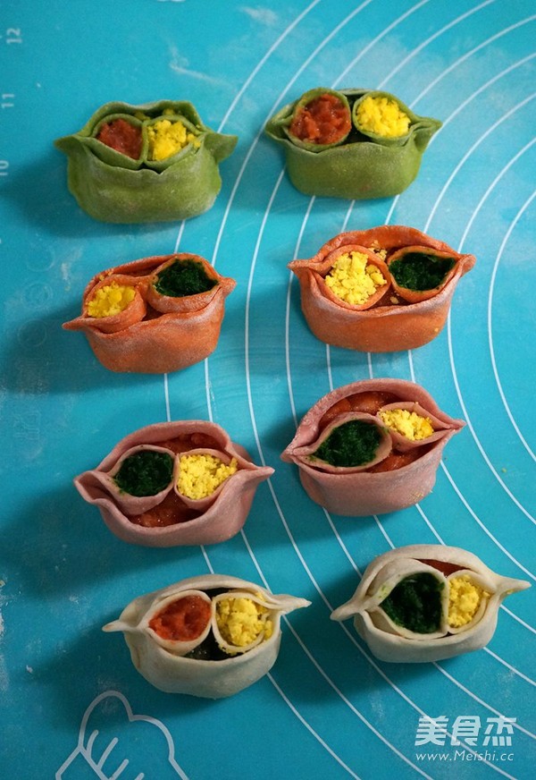 花式蒸饺之荷包蒸饺的做法