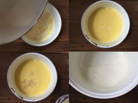 可可<a href=/shicai/guopin/BaiXiangGuo/index.html target=_blank><u>百香果</u></a>慕斯步骤17-20