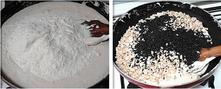 <a href=/shicai/guopin/ZhiMa/index.html target=_blank><u>芝麻</u></a><a href=/shicai/guopin/HuaSheng/index.html target=_blank><u>花生</u></a>牛轧糖步骤3-4