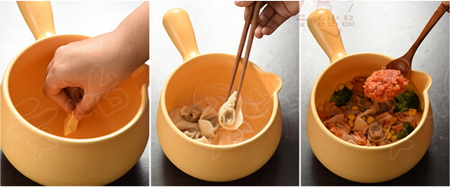 泡菜鲜虾焗馄饨步骤4-6