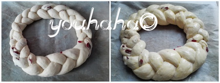 圣诞花环<a href=/shicai/mimian/MianBao/index.html target=_blank><u>面包</u></a>步骤9
