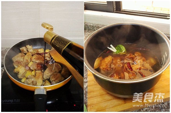 香雪面粉—红烧<a href=/shicai/rouqin/NiuRou/index.html target=_blank><u>牛肉</u></a>面的做法