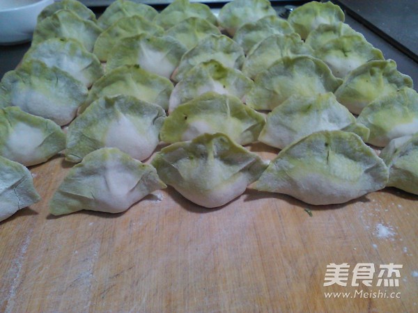 翡翠素饺的做法