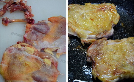 日式<a href=/shicai/rouqin/JiTui/index.html target=_blank><u>鸡腿</u></a>饭步骤1-2