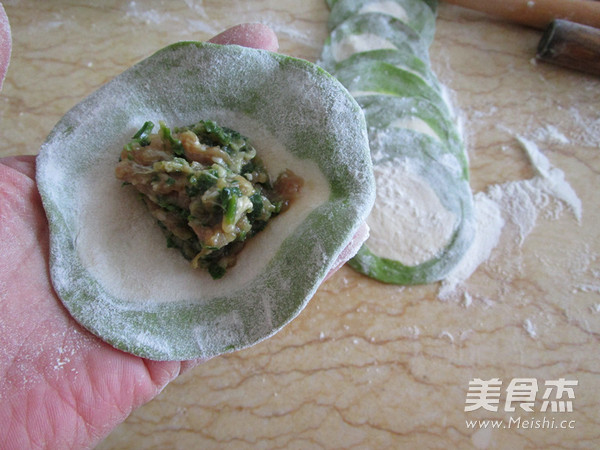 翡翠玉饺的做法