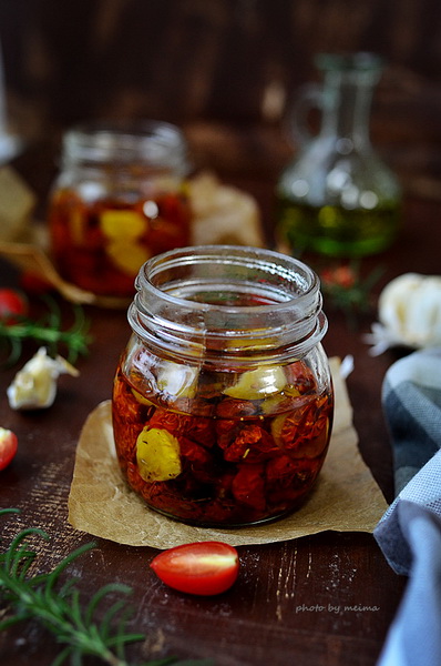 橄榄油浸番茄的做法