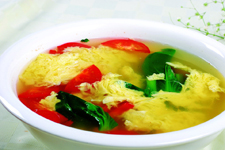 番茄<a href=/shicai/rouqin/JiDan/index.html target=_blank><u>鸡蛋</u></a>汤的做法
