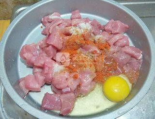 香辣烤肉串