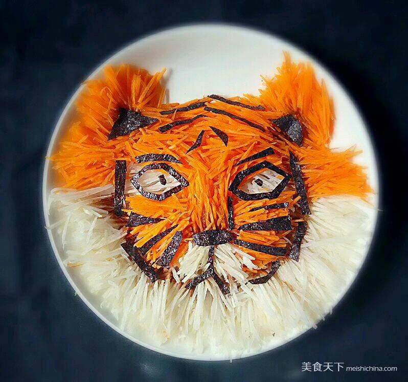 <a href=/shicai/shucai/LuoBo/index.html target=_blank><u>萝卜</u></a>创意摆盘