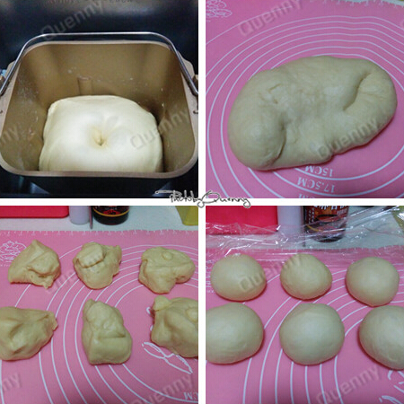 欧芹<a href=/shicai/rouqin/XiangChang/index.html target=_blank><u>香肠</u></a><a href=/shicai/mimian/MianBao/index.html target=_blank><u>面包</u></a>步骤4-6