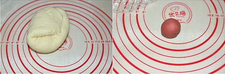 Hello kitty奶黄包步骤9-10