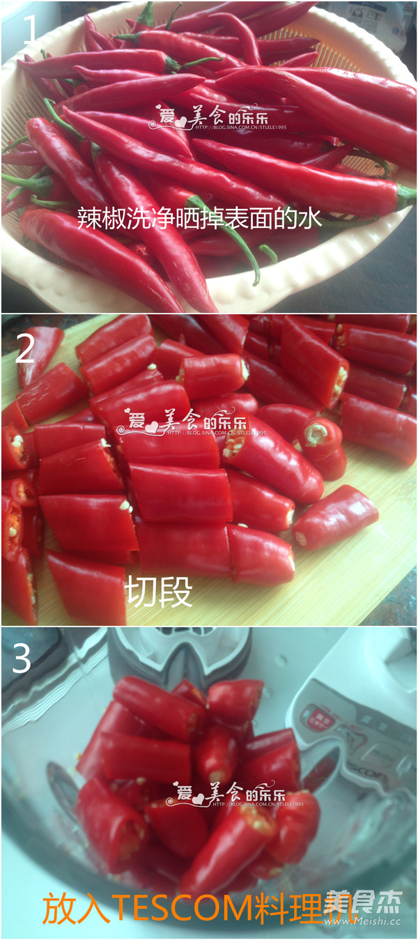 自制剁椒酱：亲民百搭居家必不可少的做法