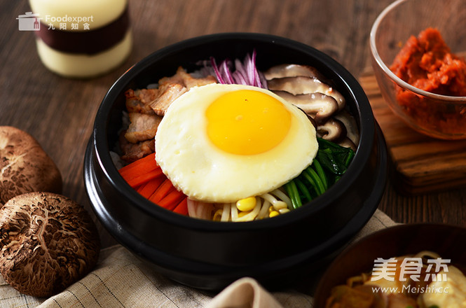 石锅拌饭的做法