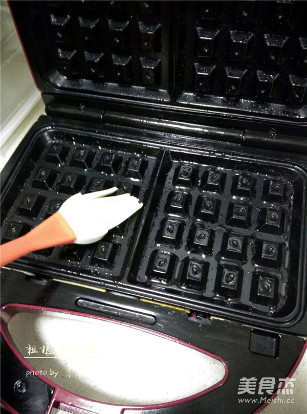 粗粮华夫饼的做法