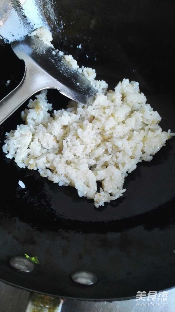 炒饭+汤,简单的一餐的做法