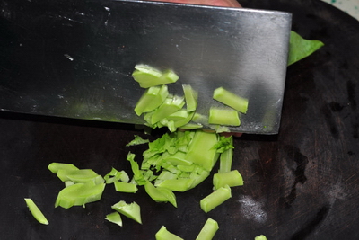 蕃茄煎蛋烫饭步骤2