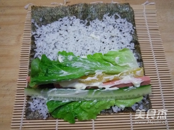 简易寿司的做法