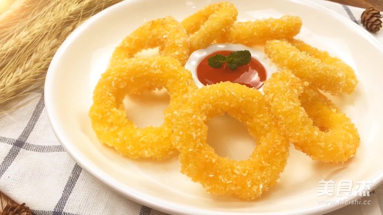 「膳小姐 | <a href=/shicai/guopin/PingGuo/index.html target=_blank><u>苹果</u></a>甜甜圈」的做法