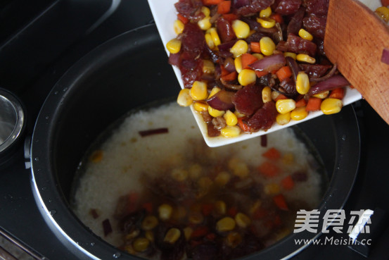 #苏泊尔•蒸汽球釜# 香喷喷De七彩焖饭的做法