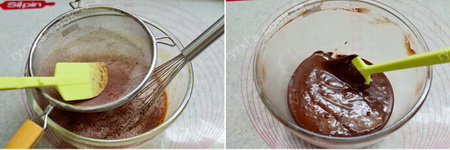 鲜果可可裸蛋糕步骤7-8