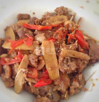 仔姜炒鸭