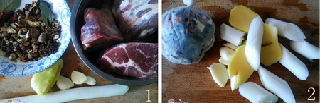 兰州<a href=/shicai/rouqin/NiuRou/index.html target=_blank><u>牛肉</u></a>面步骤1-2