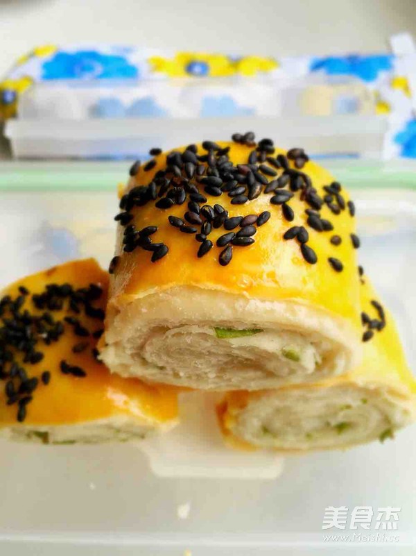 葱香千层酥卷的做法