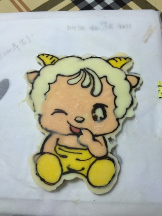 羊宝宝转印蛋糕