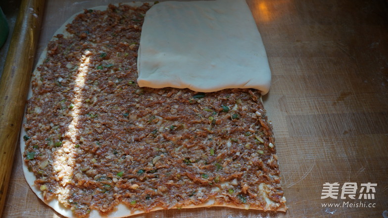 #香雪面粉#千层肉饼的做法