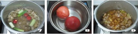 番茄<a href=/shicai/rouqin/NiuRou/index.html target=_blank><u>牛肉</u></a>步骤7-9