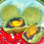 抹茶紫薯蛋黄酥