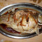 陈皮蒸白鲫的做法