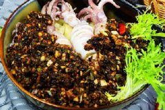 烧椒酱笔管鱼的家常做法