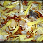 陈皮姜丝蒸三牙