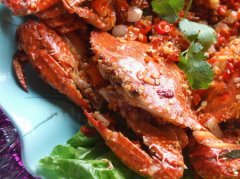 避风塘炒蟹的家常做法