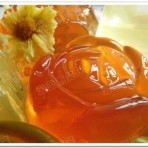 三色花茶果冻的做法